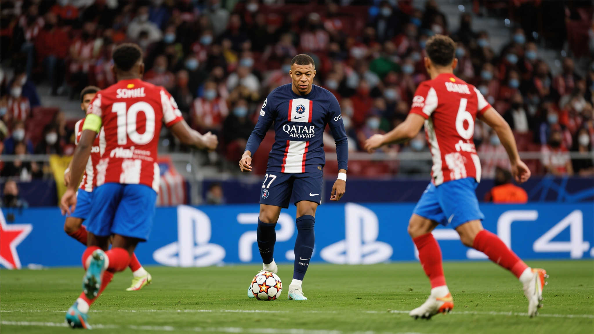 巴黎遭遇马竞劲敌,死亡小组曼城尤文争锋上演激烈较量 作为近年来备受瞩目的球队,巴黎圣日尔曼拥有着姆巴佩